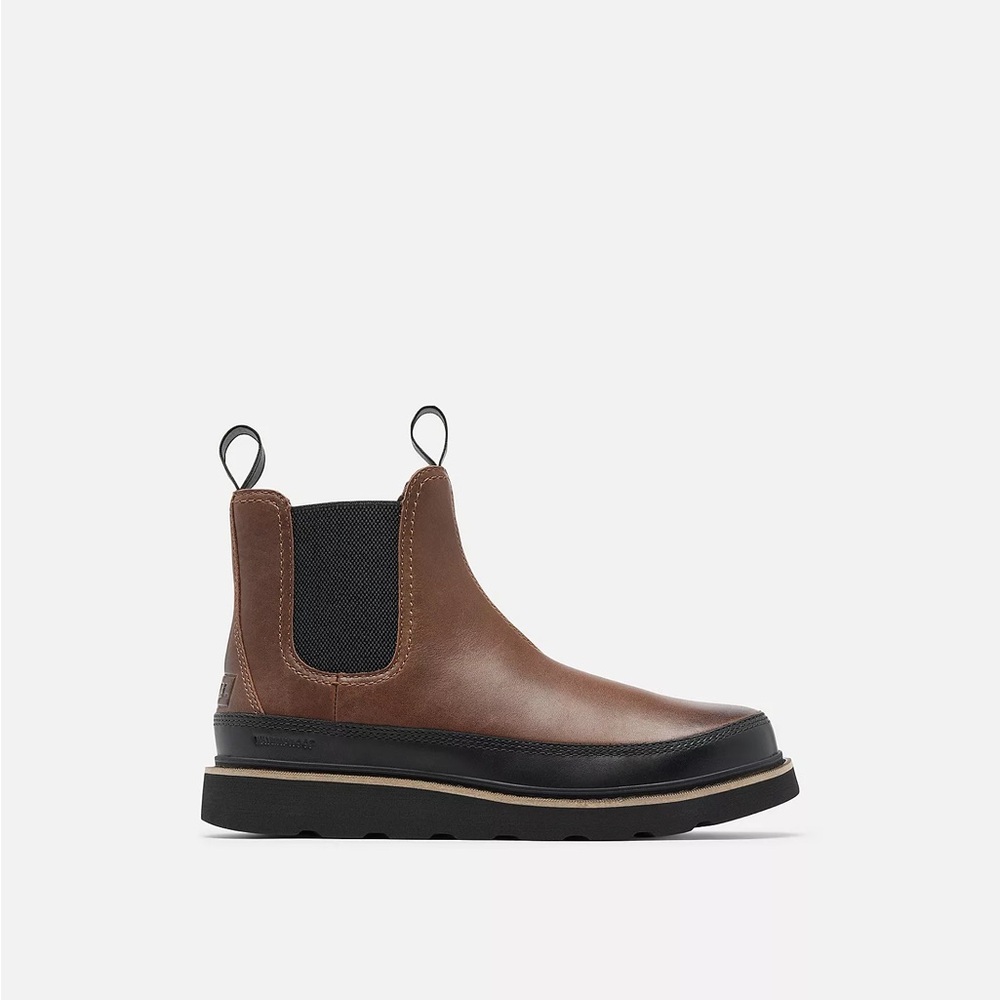 Sorel Slabtown '62 Chelsea brown and black Mens bootTobacco/Black / 11.5